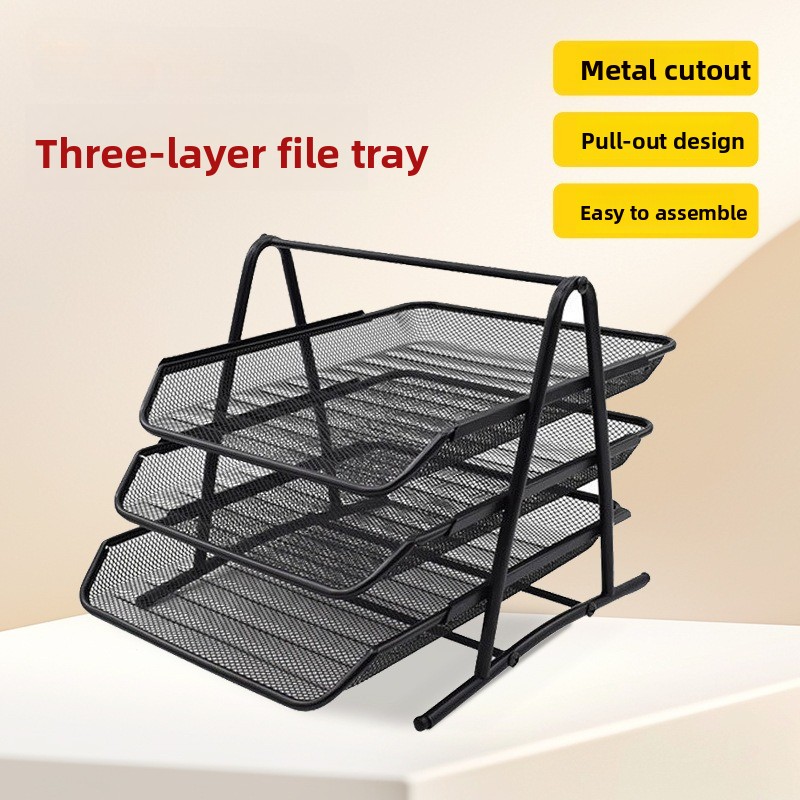Desktop Filing Tray - Органайзер для документов A4: выдвижная металлическая