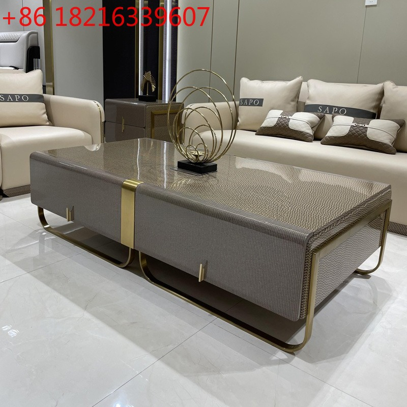 Office Furniture Hong Kong - Элегантный кофейный стол из массива дерева,