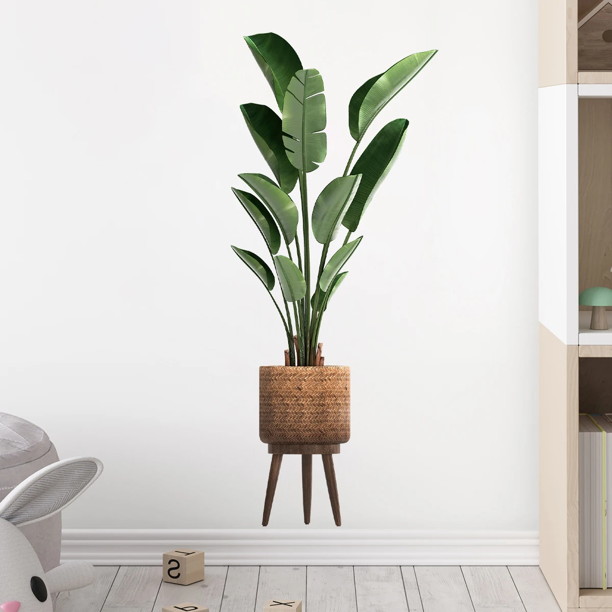 Office Furniture Design - Имитация зеленого растения, декоративная наклейка на