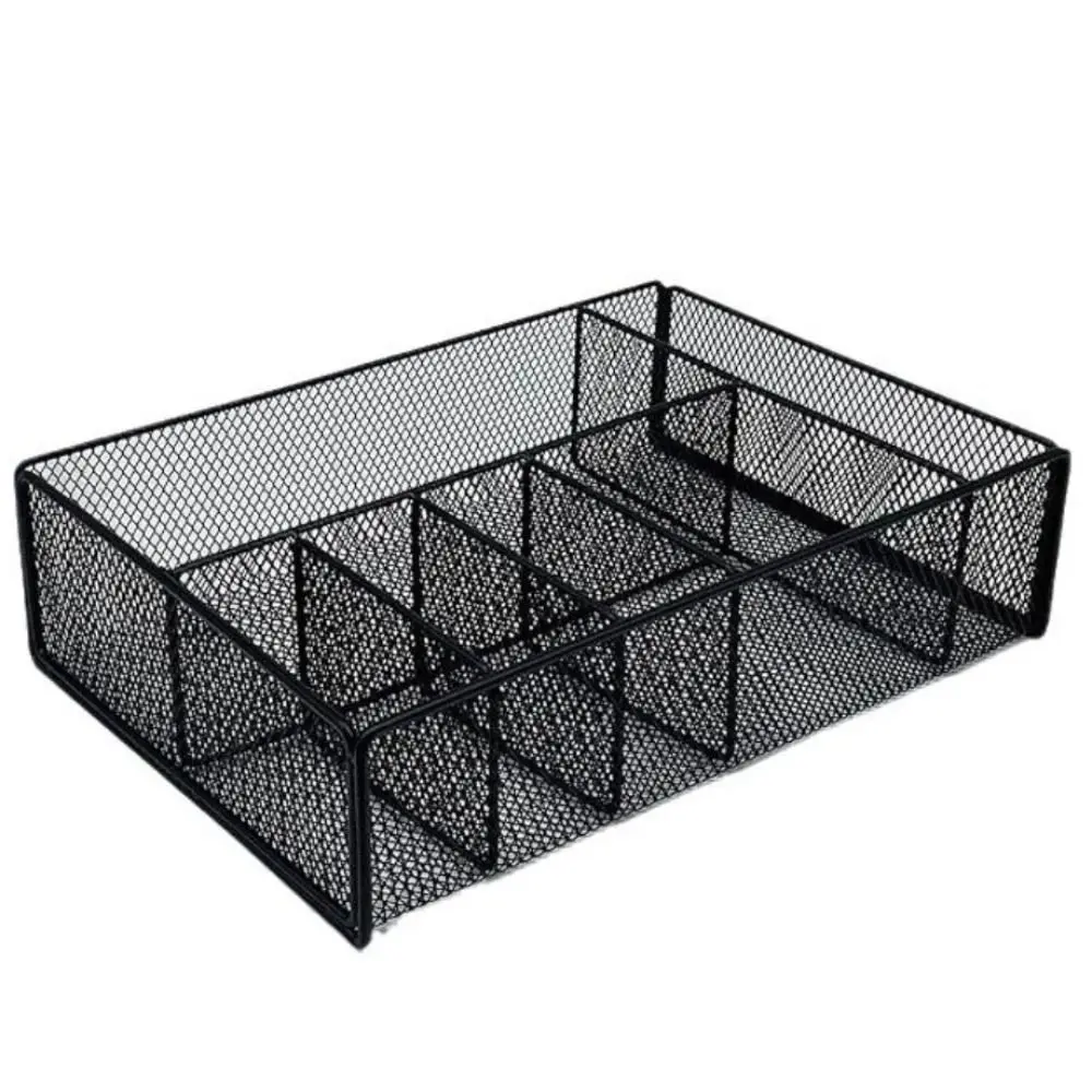 Paper Basket Mesh - Черная металлическая корзина для хранения, сетчатый