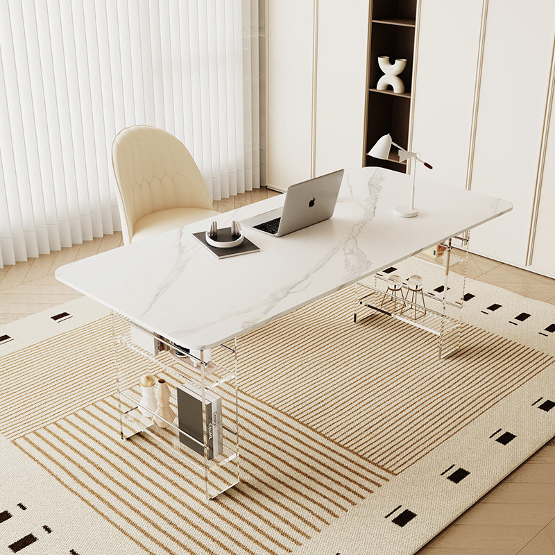 Office Furniture Design - Скандинавский элитный стол из спеченного камня,