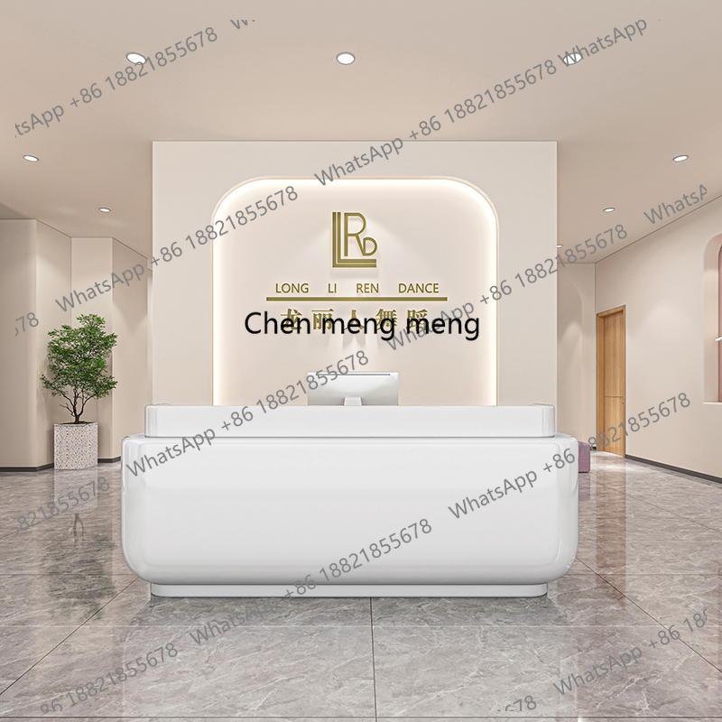Стойка ресепшн с окрашенной ст – обзор и цена Reception Desk Counter