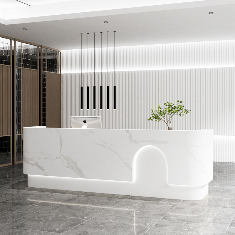 Простая касса для салона красо – обзор и цена Reception Desk Counter