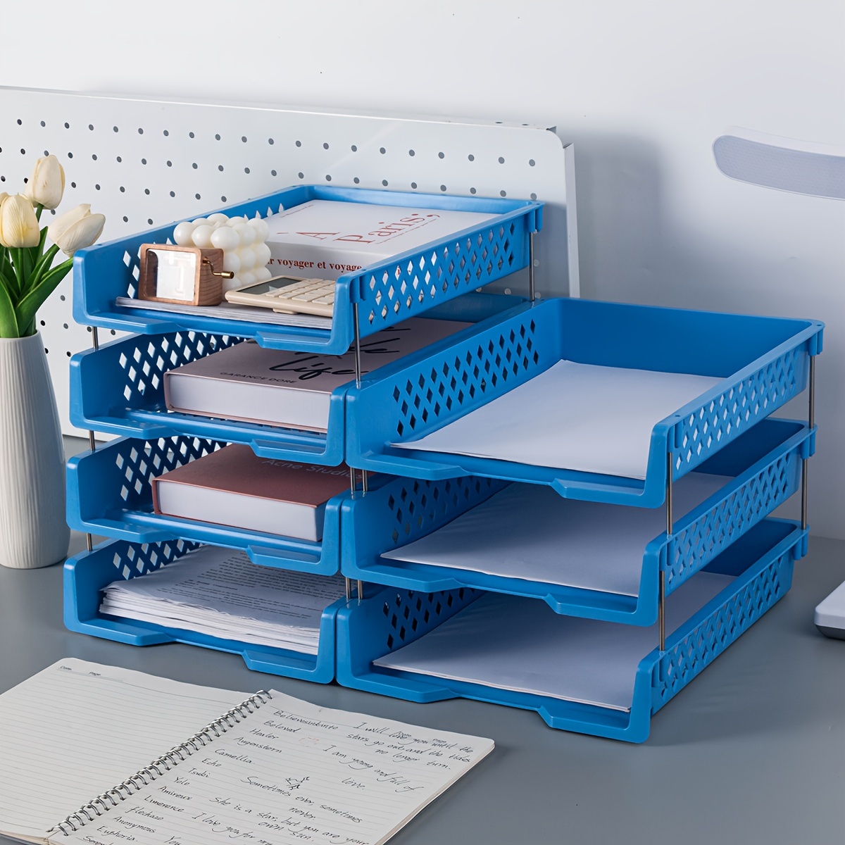 Офисная штабелируемая многосло – обзор и цена Desktop Filing Tray