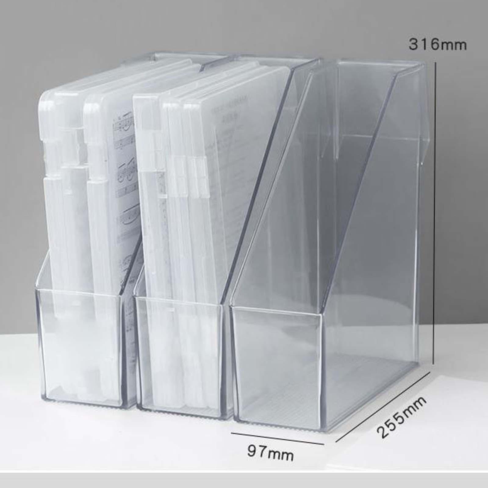 Прозрачная подставка для журна – обзор и цена Desktop Filing Tray