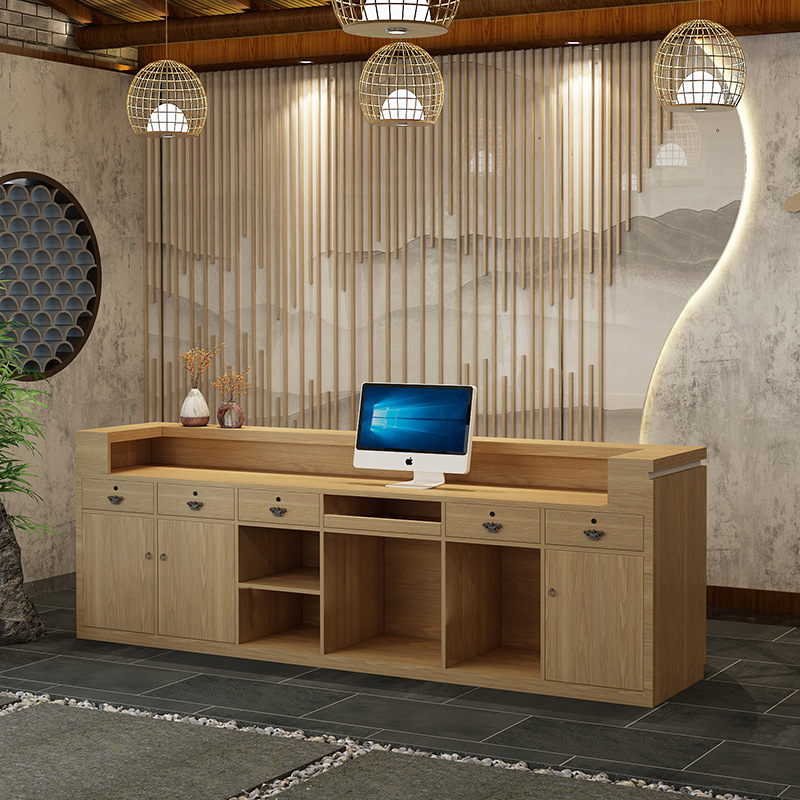 Касса для салона красоты, нова – обзор и цена Reception Desk Counter